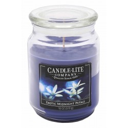 CANDLE-LITE Svíčka dekorativní ve skleněné dóze - Exotic Midnight Petals  510g